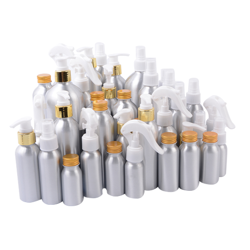 Spray aluminum bottle